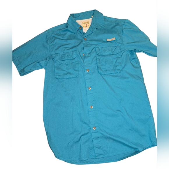 RedHead Other - RED HEAD Brand Co. Men's Vented Fishing Sport Shirt Size Medium Teal